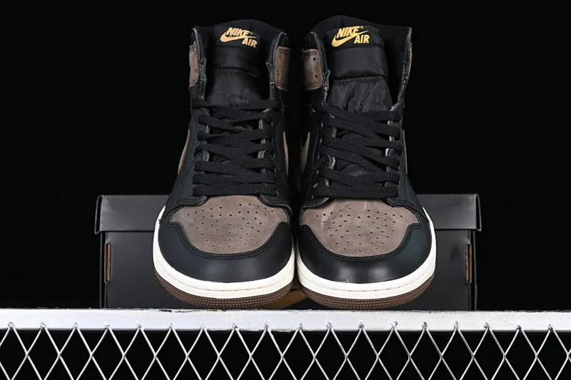 All categories Air Jordan Jordan series basketball shoes Air Jordan 1 High Pure original Air Jordan 1 High OG "Black Cement" AJ1 Joe 1 Mocha black toe DZ5485-020
